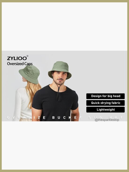 Quick-Dry Polyester Bucket Hat With Chin Strap Packable Sun Hat